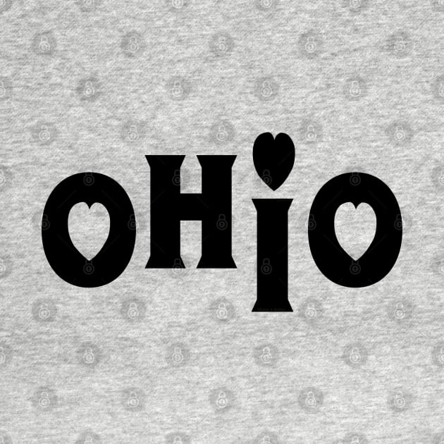 Ohio Hearts by Barthol Graphics